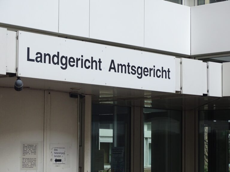 Besuch am Kölner Land- und Amtsgericht