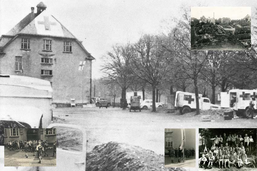 Das Bild zeigt die Schule im Jahr 1932