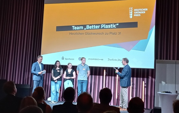 SGW sichert sich 3. Platz beim „Deutschen Gründerpreis“