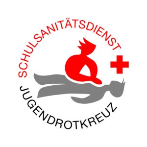 Das Bild zeigt das Logo vom Schulsanitätsdienst Jugendrotkreuz