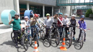Fahrradparcours in Klasse 5 2